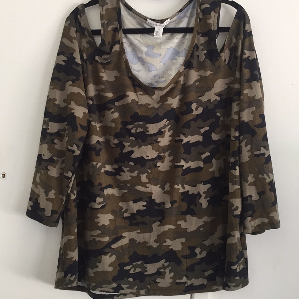 3/4 sleeve top